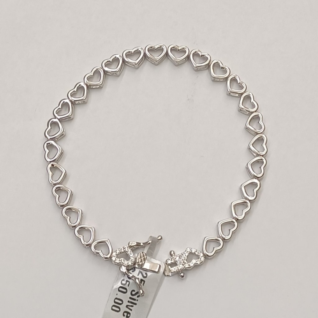 925 Sterling Silver Women Bracelet 7 Inches 219$